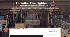 Desktop Screenshot of encinitasfirefighters.org